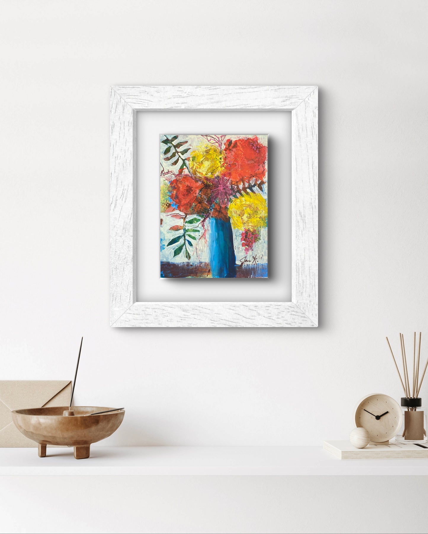 Flowers in a vase